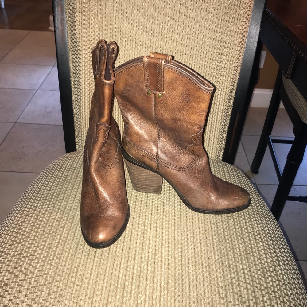 Leather Lucky Boots